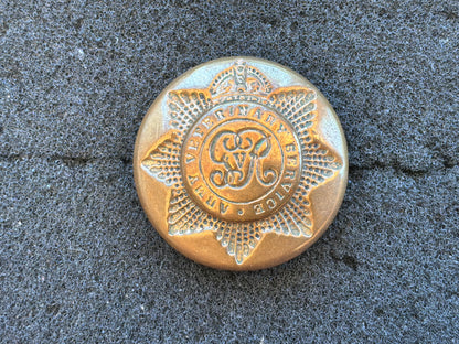 WW1 Army Veterinary Services ORs button.