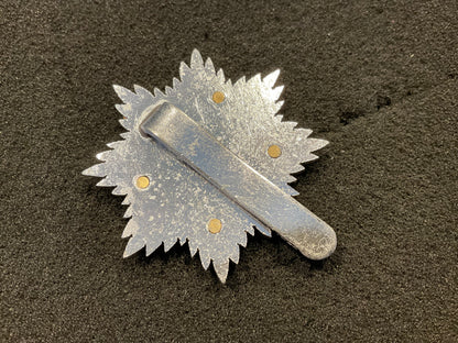 Anodised Gurkha Transport Regiment cap badge.