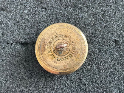 4th Royal Irish Dragoon Guards button, worn c.1855–1904, maker Jennens & Co