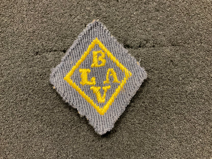 WW1 B.L.V.A (British Latin American Volunteers) sleeve badge.