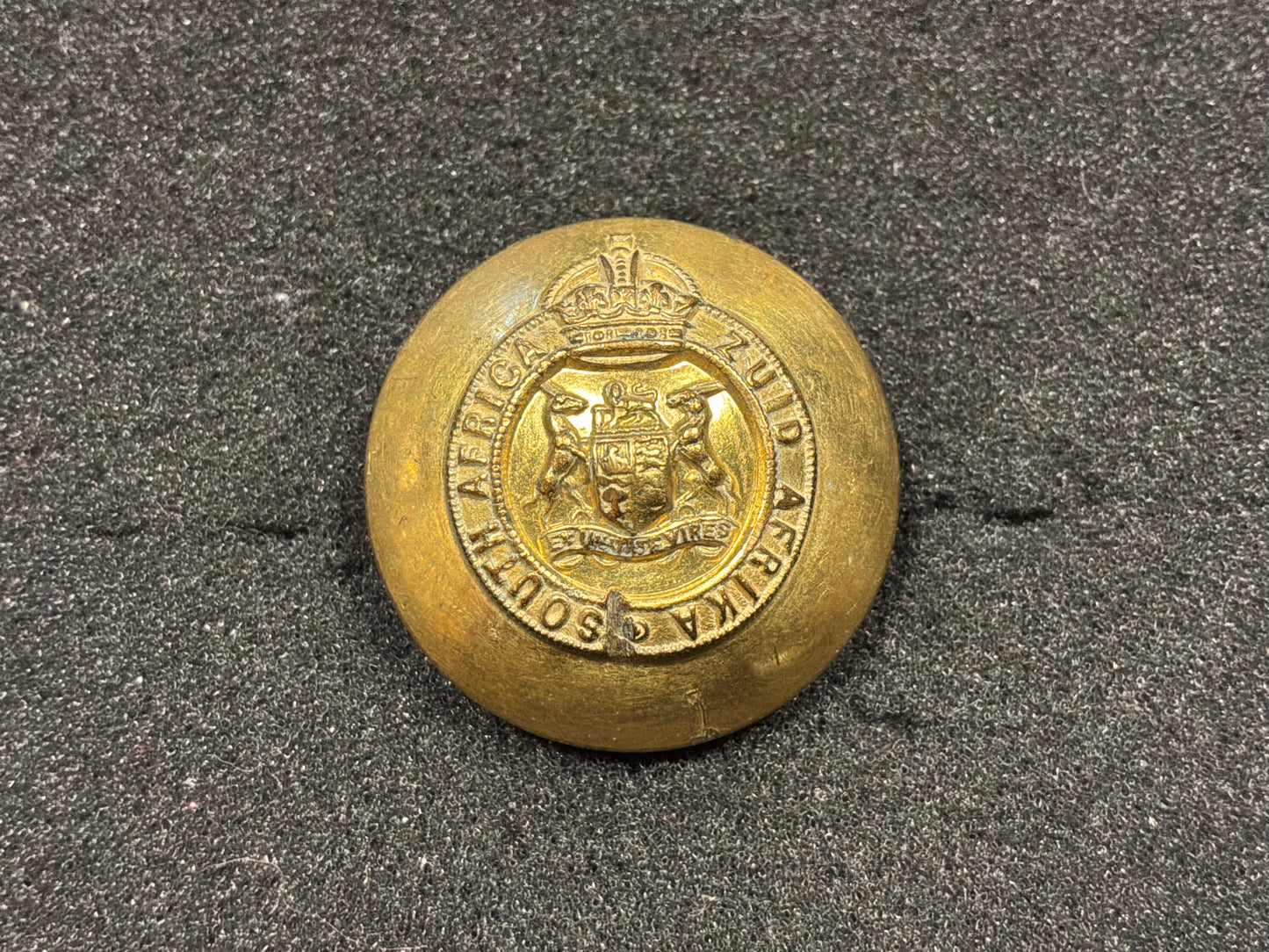 WW2 South African General Service button, large 27mm size.