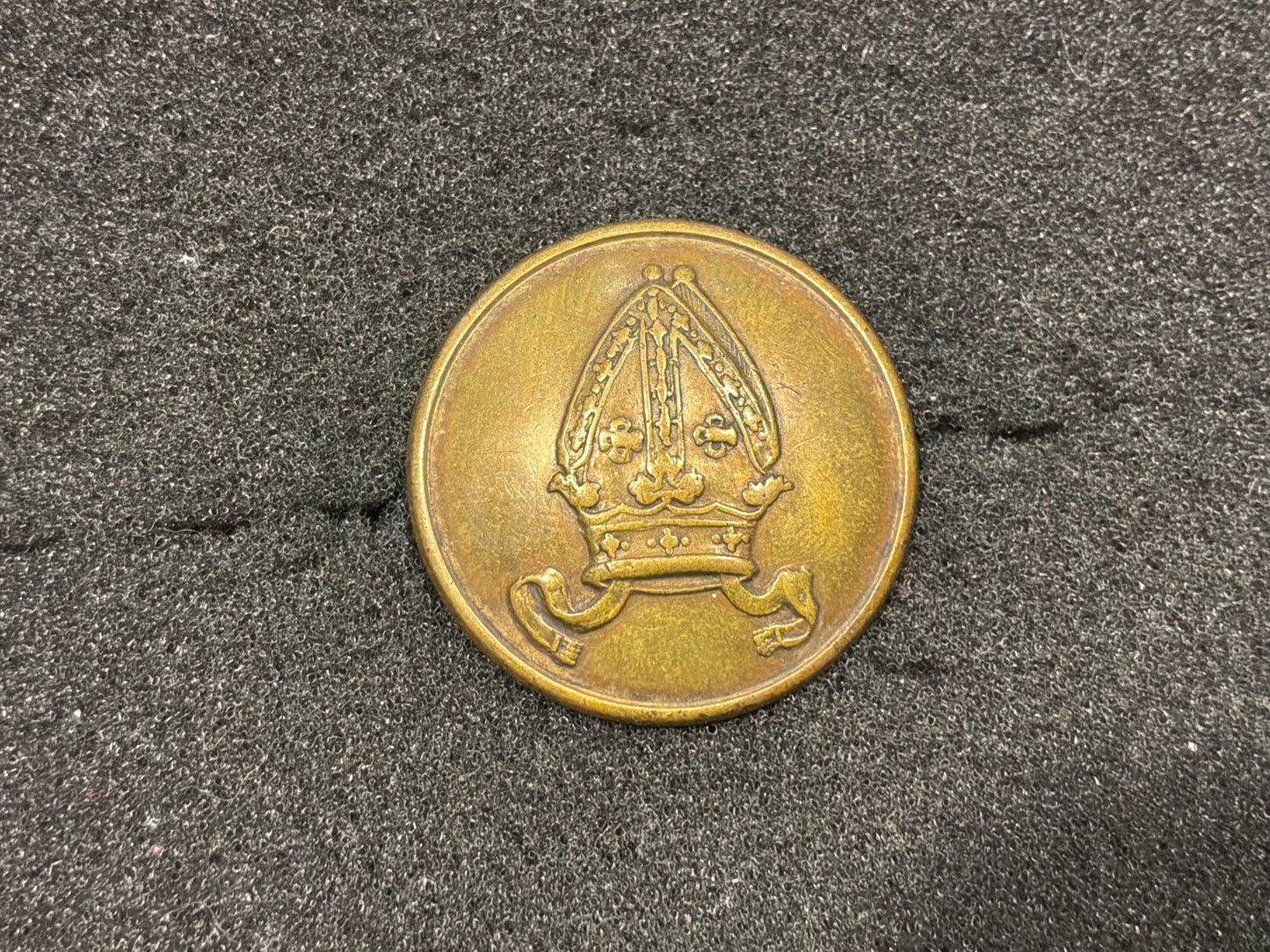 Bishops Mitre hat hunt/livery circa, made by FIRMIN circa 1875-85