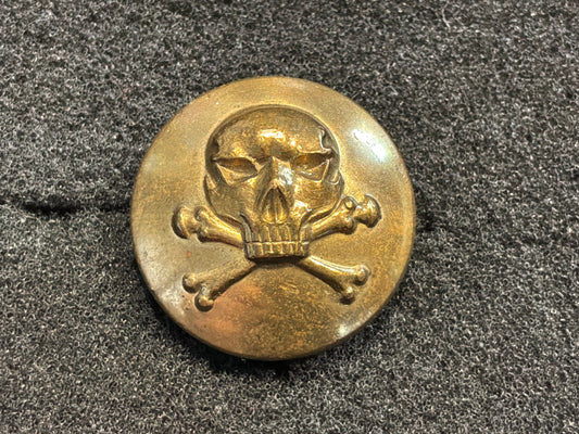 17/21st Lancers brass 24mm ORs button