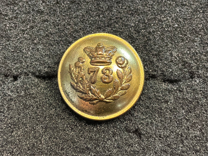 73rd (Perthshire) Regiment of Foot 20mm button