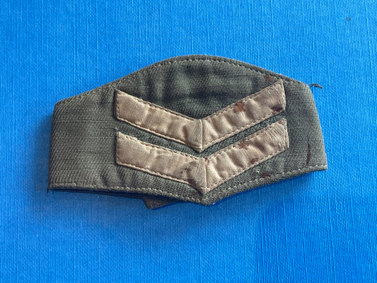 WW2 British & Commonwealth tropical Corporals rank wrist badge.