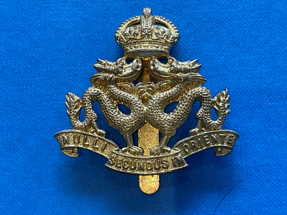 K/C Hong Kong Volunteer Defence Corps cap badge by Firmin.