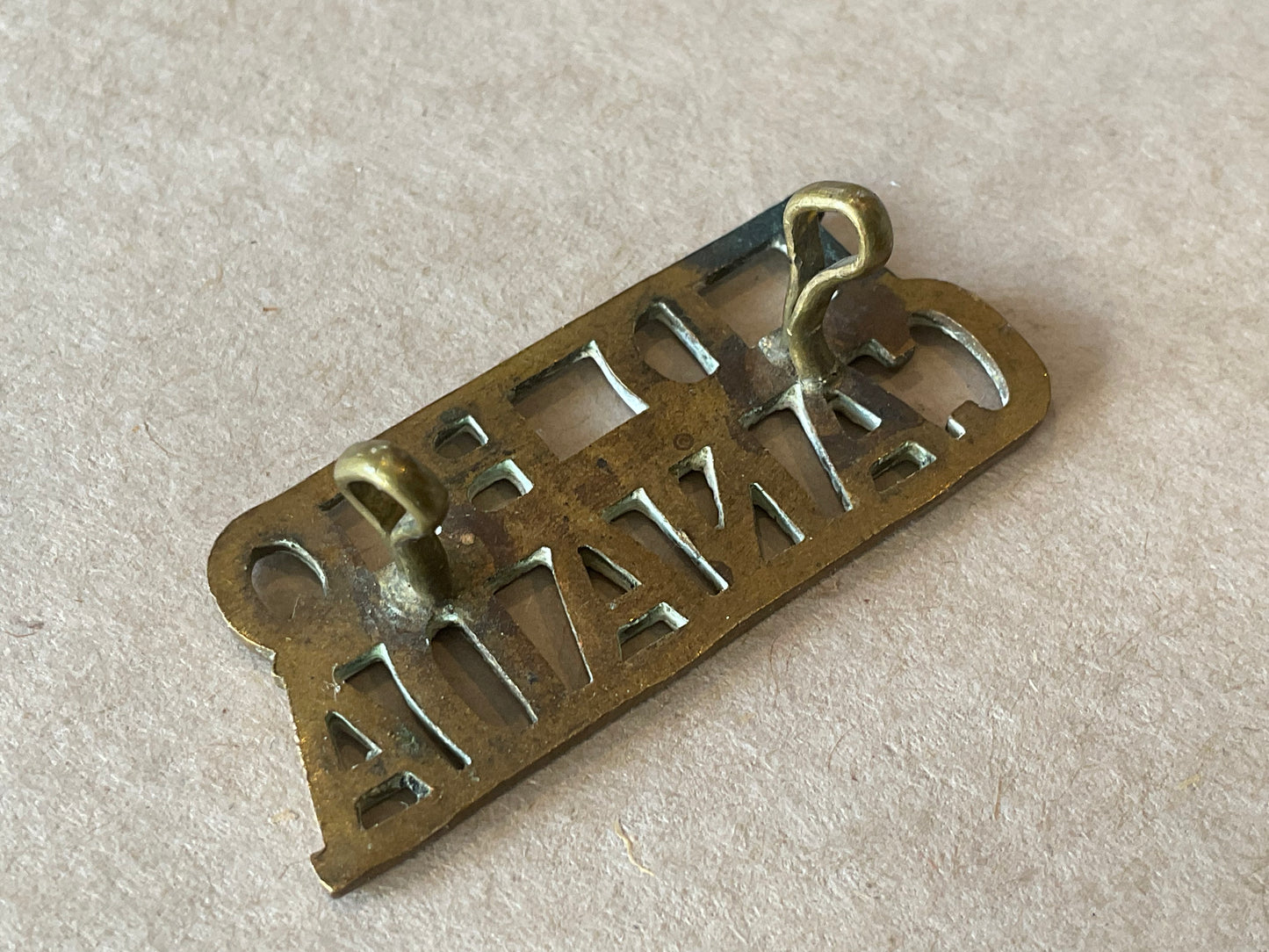 WW1 CEF 1st Depot Battalion , 1st Quebec Regt shoulder title