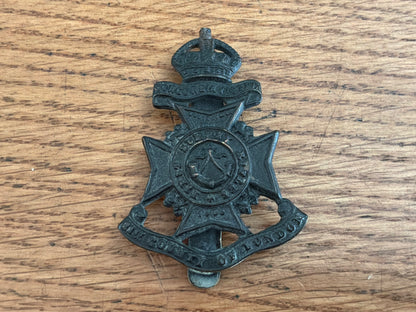 21st (County of London) Battalion, The London Regiment, cap badge.