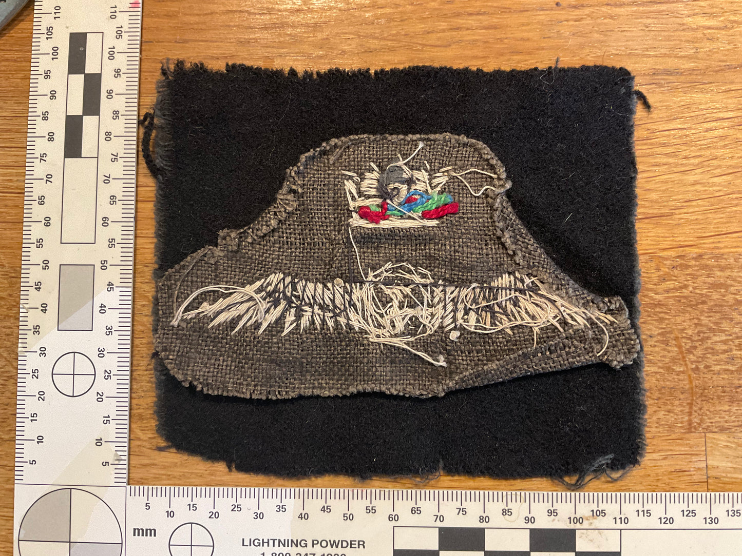 Early R.N.A.S bullion blazer badge