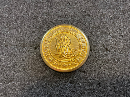 Dutch shipping Line company Rotterdamsche Lloyd large button.