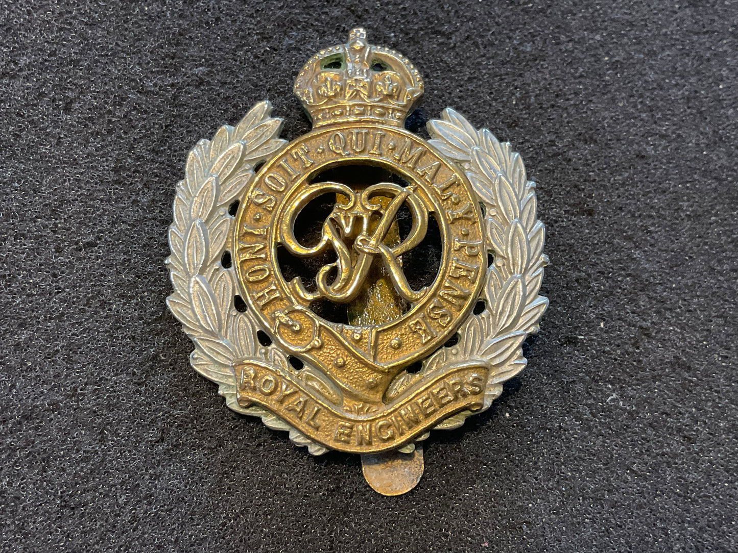 K/C Royal Engineers bi-metal badge