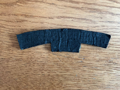 SKINNERS’ SCHOOL C.C.F cloth shoulder title.