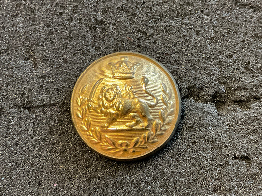 Rare Shah of Iran (pre 1979) Pahlavi Iranian Army Button by Samar Tehran