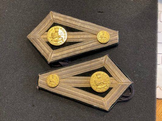 Shah of Irans (pre 1979) senior officers shoulder boards