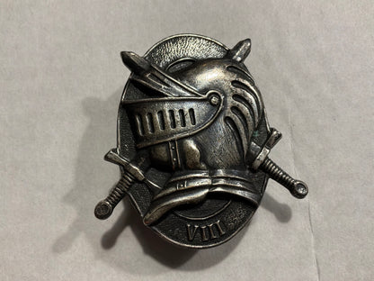 South African 8th Armoured Division HQ cap badge.
