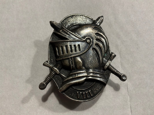South African 8th Armoured Division HQ cap badge.