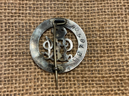 S.W.B number B278406 issued to J.BROTHERTON Tr5/54069, 83rd Training Battalion.