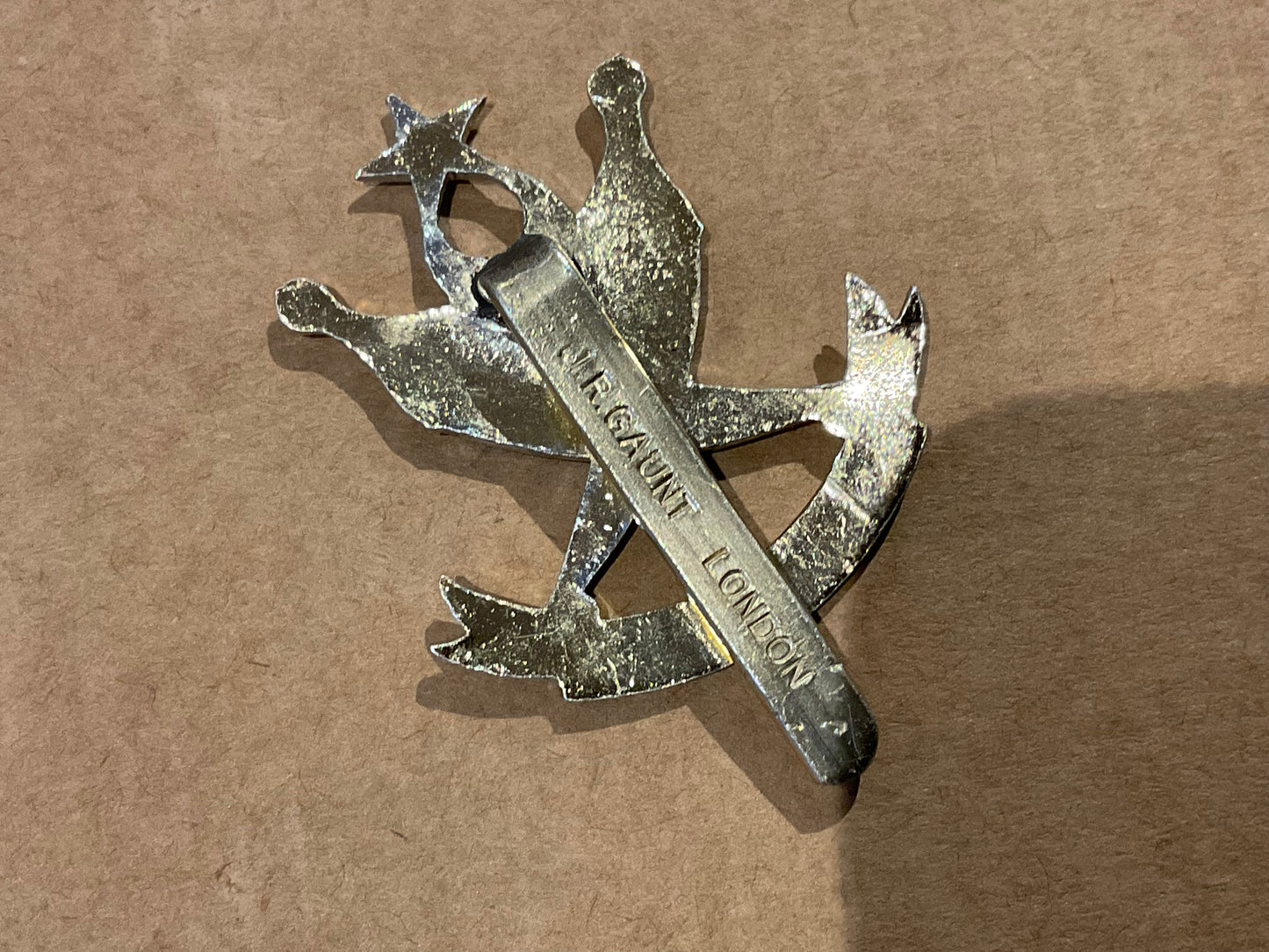 Aden Protectorate Levies, Arabic version, staybright cap badge 1953-61