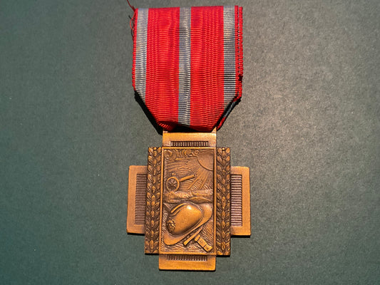 Belgian Fire Cross 1914-1918 (Croix du Feu 1914-1918 or Vuurkruis)