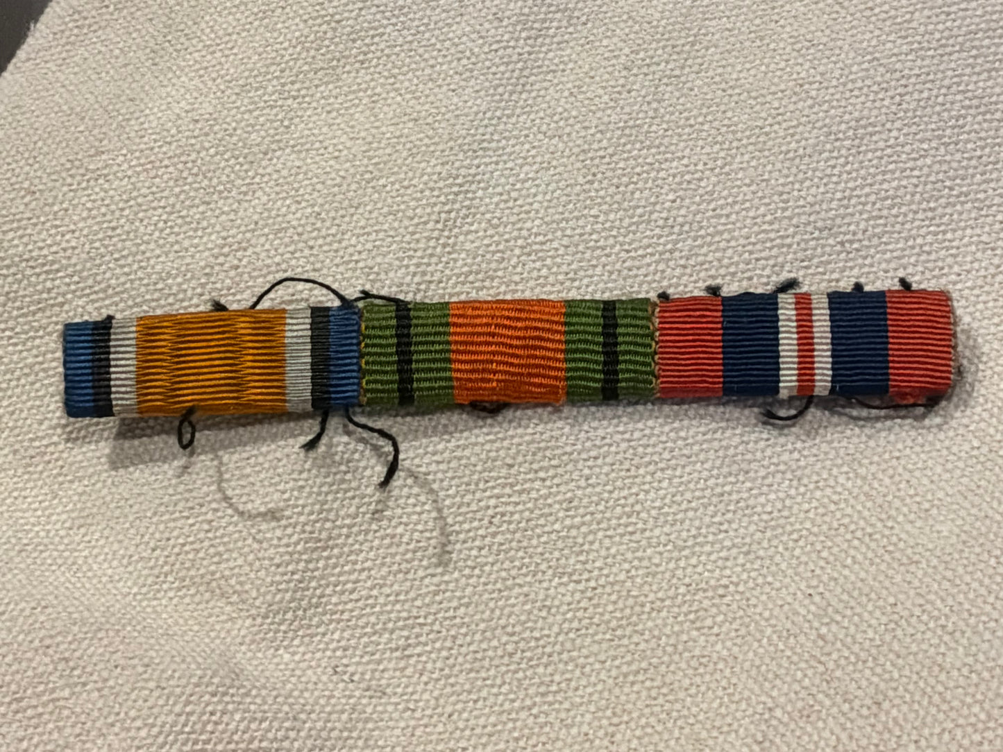 WW1/2 Medal ribbon bar.