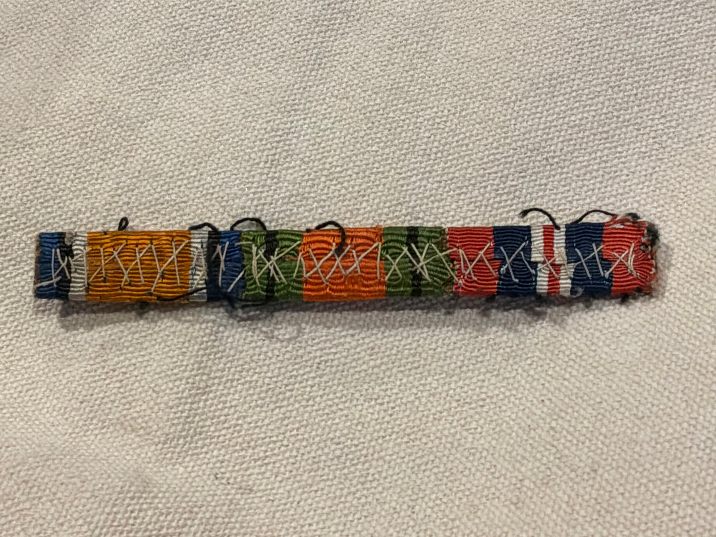 WW1/2 Medal ribbon bar.
