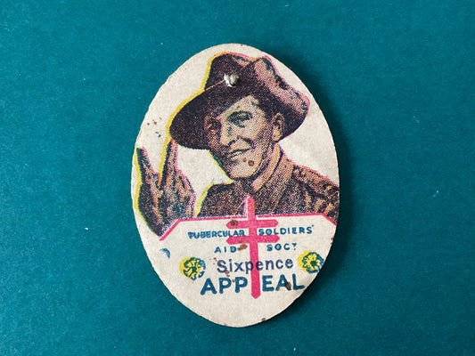WW2 Australian Tubercular Soldiers’ Aid Society (TSAS) fund raising badge