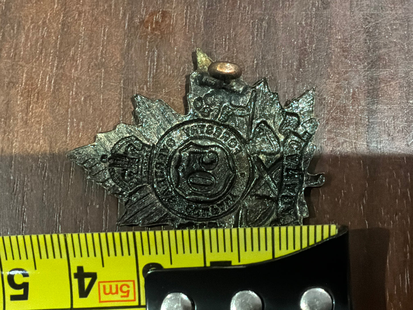 WW1 C.E.F 50th Canadian Forestry Corps Cap Badge