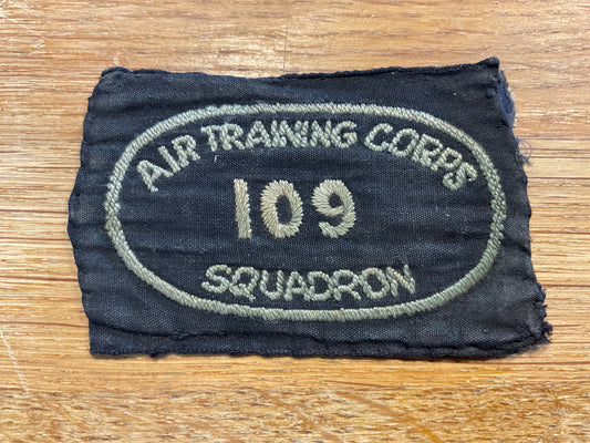 WW2 109 Squadron (Whitley Bay) Air Training Corps sleeve badge.