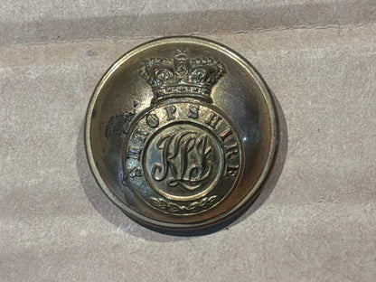 QVC The King’s Light Infantry (Shropshire Regiment) button