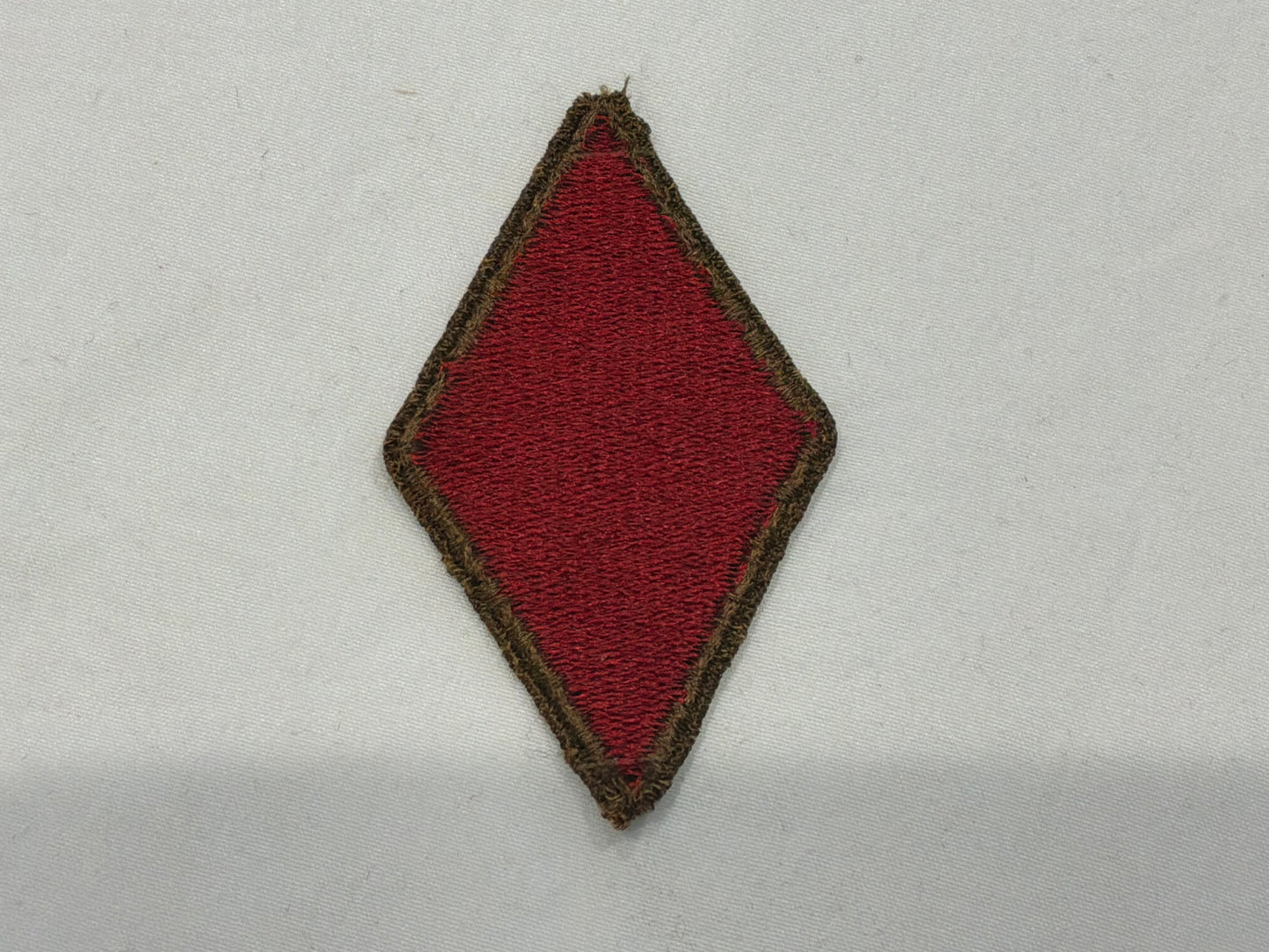 WW2 US Army 5th Infantry Division (“Red Diamond”) green back patch.