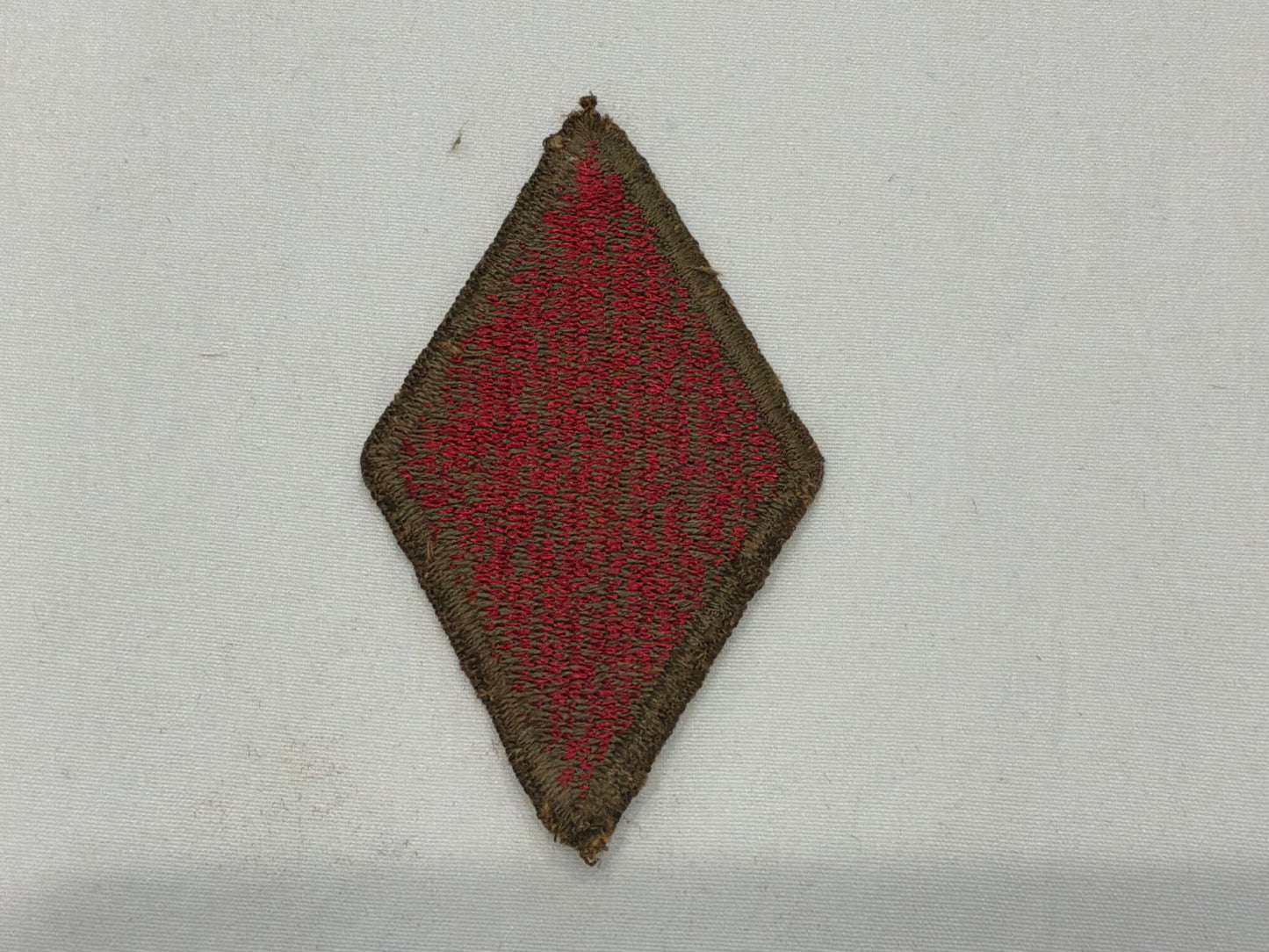 WW2 US Army 5th Infantry Division (“Red Diamond”) green back patch.