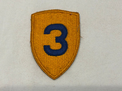 WW2 U.S Army 3rd Cavalry Division sleeve patch.