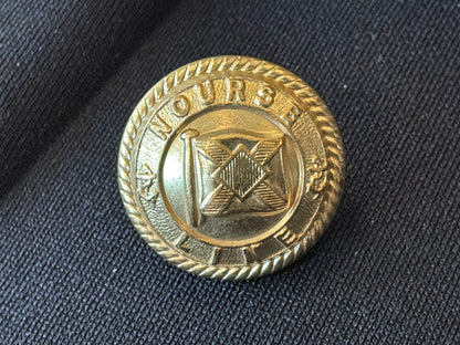Early NOURSE LINE (Shipping Line) gilded brass button.