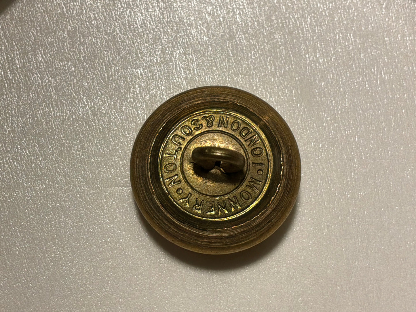 Bullard, King & Co Shipping Line 20mm gilded brass button