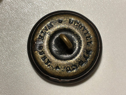 US Navy bronze finished 26mm coat-size button circa 1880-1910