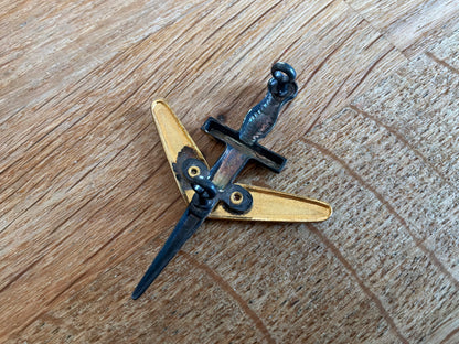 Australian commando hat badge circa 1953-60s