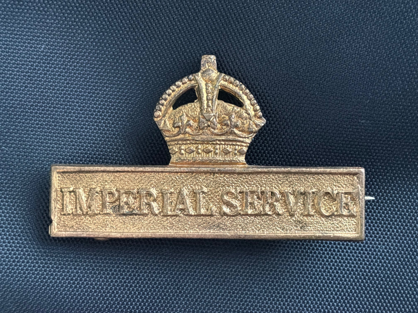 Territorial Force Imperial Service Badge (Gilded metal example ? )