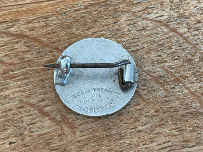 WWII-period American Red Cross (Great Britain) lapel badge.