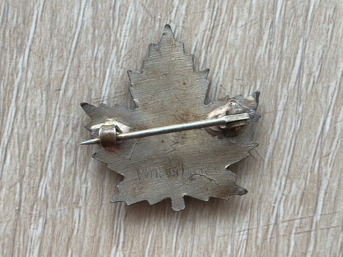 53rd Battalion (Northern Saskatchewan) collar/sweetheart