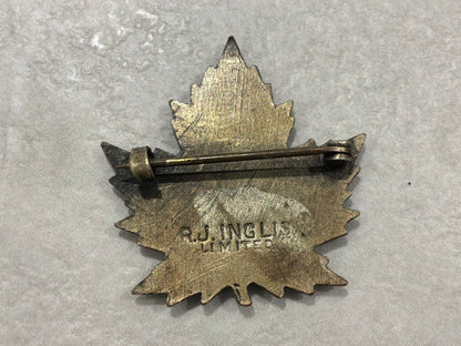 WW1 CEF 6th Mounted Rifles collar/sweetheart by Inglis