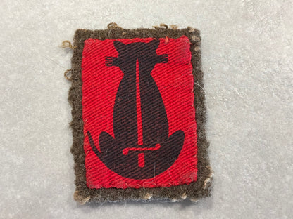 56th (London) Armoured Division, 2nd pattern , printed formation sign.
