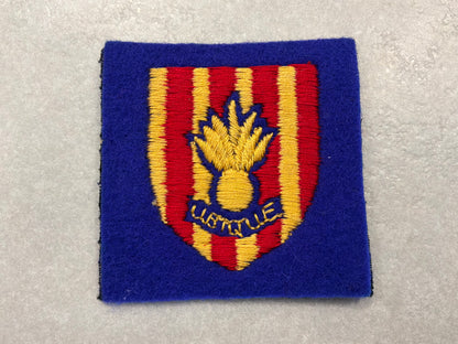 British 22nd Engineer Group, cloth formation sign.