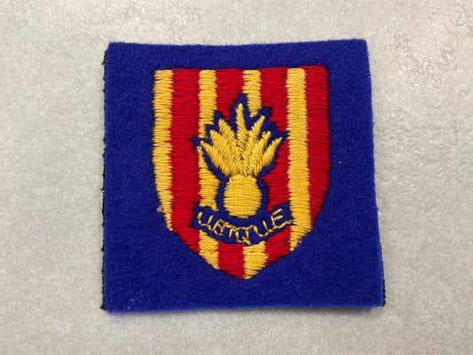 British 22nd Engineer Group, cloth formation sign.