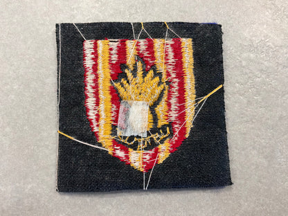 British 22nd Engineer Group, cloth formation sign.