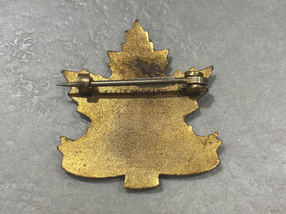 WW1 CEF 173rd Overseas Battalion sweetheart. By ELLIS BROS.