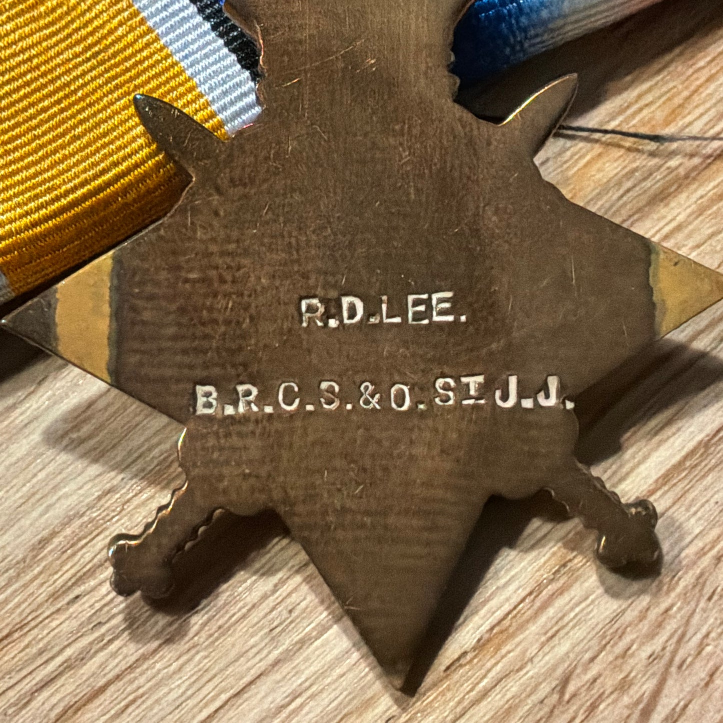 WW1 1914 star trio to British Red Cross despatch rider
