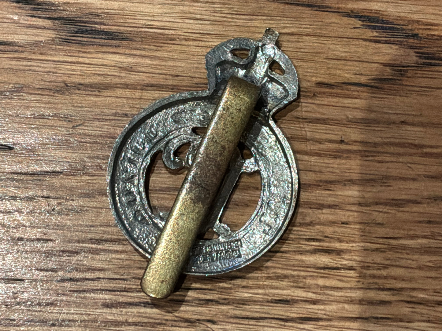 Palestine Police cap badge by Dowler, Birmingham.