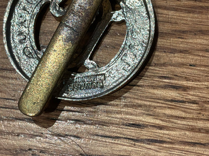 Palestine Police cap badge by Dowler, Birmingham.