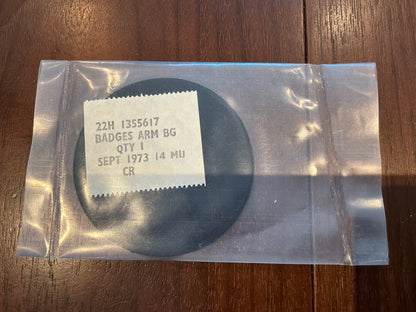 RAF Regiment Signallers trade badge still in original stores packet dated 1973