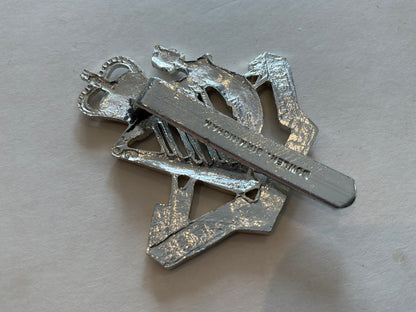 Anodised North Irish Horse cap badge by DOWLER.